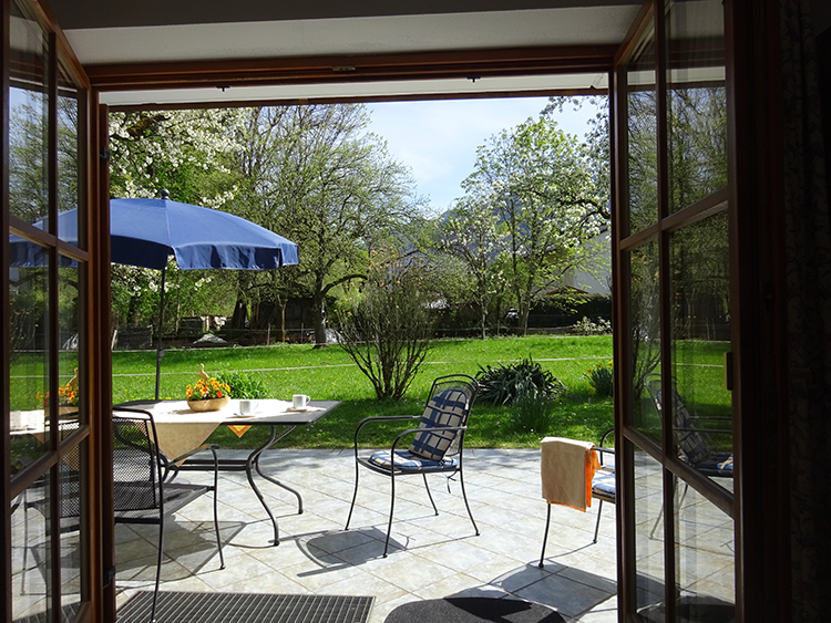 Terrasse FeWo Staufen